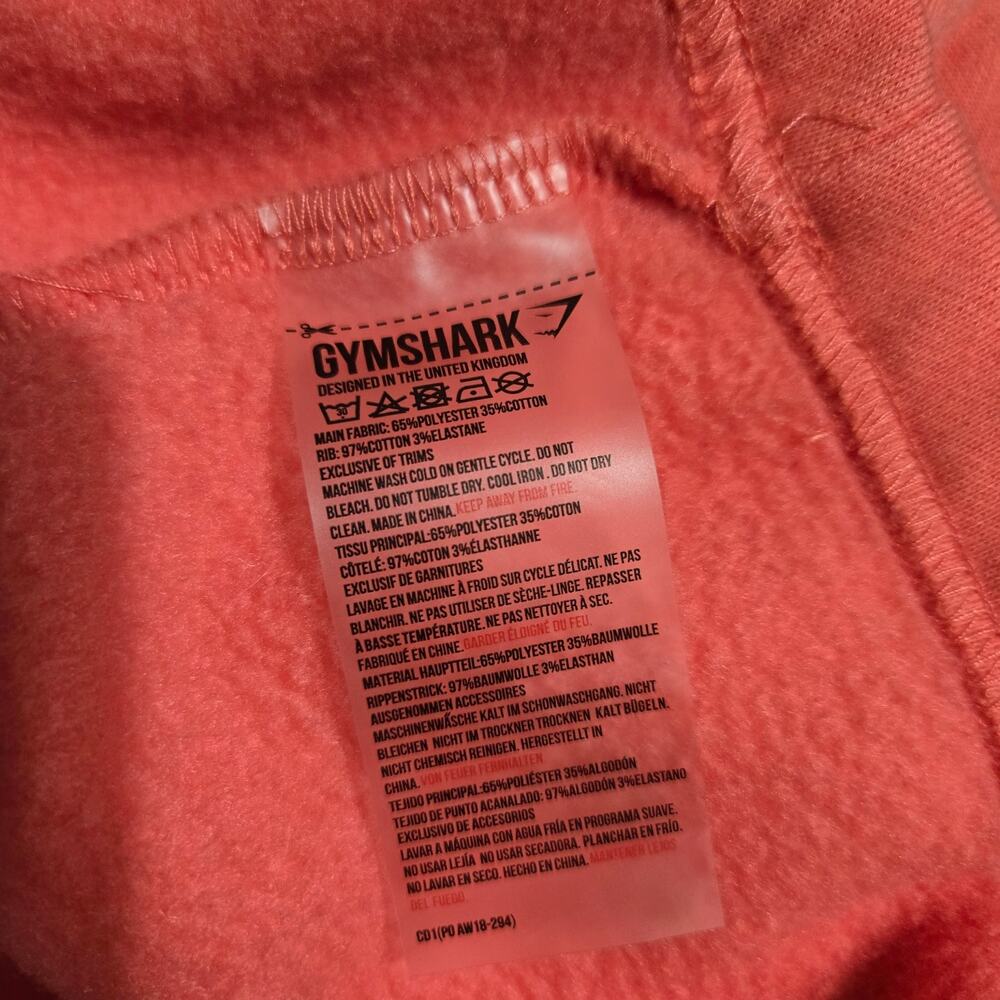 Gymshark Womens Legacy Cropped Training Sweater Size S Gorpcore Lounge Workout - Picture 5 of 6